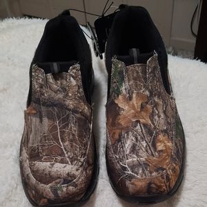 Men's Camouflage Slip-On Shoes